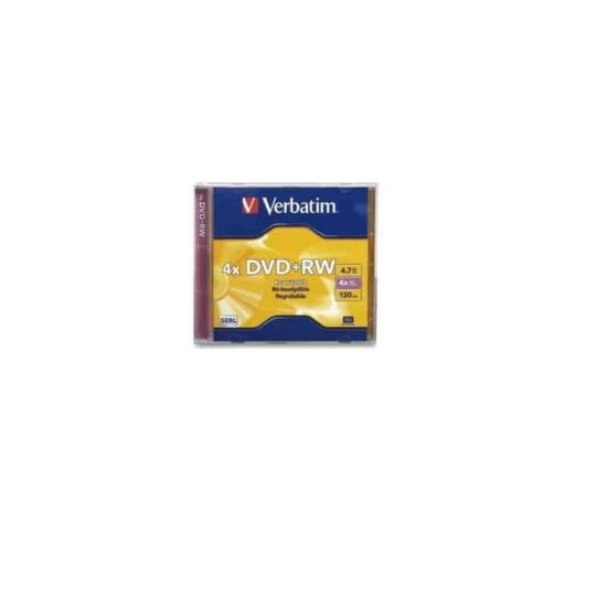 023942945208 V Dvd+rw Verbatim 4x 4.7gb Dl+ Branded Singlejewel Case Verbatim Vb94520