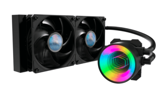 Captura de Pantalla 2021 04 24 a las 2.04.39 p.m. <ul> <li>New SickleFlow 120 Non-LED Fan: Dual SickleFlow 120 All-Black fans with a refreshed exterior design with 2-tier anti-dust prevention, quietness and airflow performance.</li> <li>ARGB Lighting Solution: Signature cooling performance with a Vibrant Infinite Mirror ARGB pump design for all of the users wanting a fully customizable lighting effects.</li> <li>3rd Generation Dual Chamber Pump: New dual chamber pump for optimized to improved overall cooling efficiency and performance.</li> <li>Larger Surface Area: Increased the surface area of the fins on the radiator for better heat dissipation</li> <li>Industrial Grade Seal: High Industrial Grade EPDM material to strengthen the seal for improved longevity and Anti-Leaking</li> <li>CPU Socket Support: AM4, AM3+, AM3, AM2+, AM2, FM2+, FM2, FM1, LGA1200, LGA1151, LGA1150, LGA1156, LGA1155, LGA2066, LGA2011-v3, LGA2011</li> <li>Extra LGA 1700 brackets required, contact MFR for bracket</li> </ul>