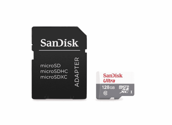 Captura de Pantalla 2022 06 23 a las 5.41.10 p.m. <ul> <li>Capacidad: 128 GB</li> <li>Tipo de tarjeta flash: MicroSDXC</li> <li>Tipo de memoria interna: UHS-I</li> <li>Clase de memoria flash: Clase 10</li> <li>Adaptador de memoria incluido: SD</li> </ul>