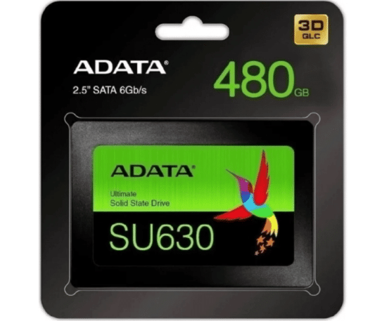 Captura de pantalla 2023 02 04 a las 11.04.30 a.m. UNIDAD SSD ADATA SU630 480GB SATA III <ul> <li>Capacidad: 480 GB</li> <li>Interface: Serial ATA III</li> <li>Velocidad de lectura: 520 MB/s</li> <li>Velocidad de escritura: 450 MB/s</li> </ul> " (ASU630SS-480GQ-R )