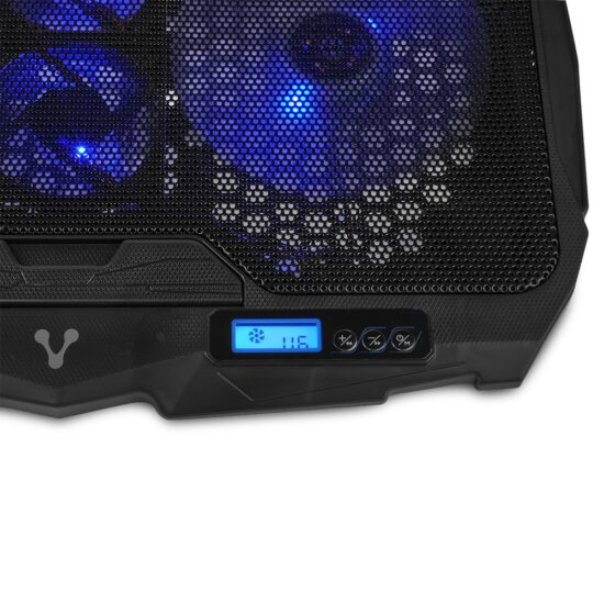 ACCVGO2180 2 Base Enfriadora Vorago CP-301 Laptop hasta 17 Pulgadas 5 Posiciones LED 4 Ventiladores -