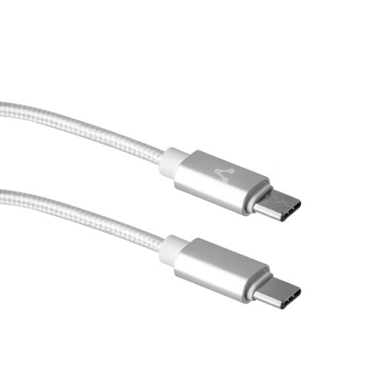 CABVGO820 1 Cable VORAGO CAB-124-WH - USB C, USB C, Macho/Macho, 1 m, Blanco