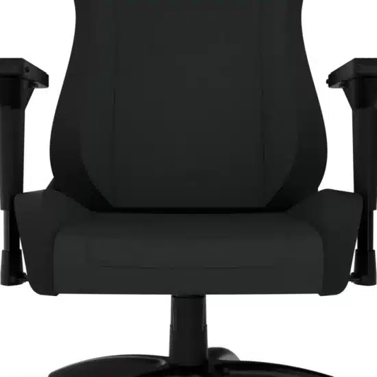 CP CORSAIR CF 9010049 WW e6e169 La silla Corsair TC200 de tela negra y negra CF-9010049-WW es una silla de juego cómoda y resistente con un diseño ergonómico para una postura adecuada.