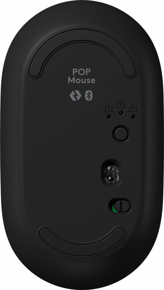 CP LOGITECH 910 006549 5ba30c Mouse Logitech Pop Multidisp. BT 10 MTS. Blast Yellow con tecnología Bluetooth y diseño ergonómico.