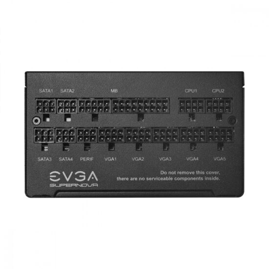 CP EVGA 220 GT 1000 X1 901686 Fuente de poder EVGA 220-GT-1000-X1 Supernova 1000W GT 80+Gold Modular, eficiente y confiable para sistemas de alta demanda.