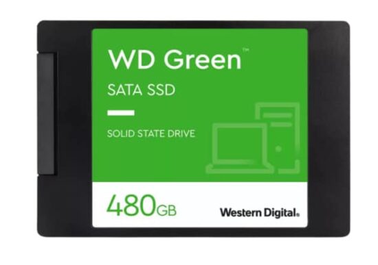 CP WESTERNDIGITAL WDS480G3G0A 9a8fc6 UNIDAD SSD WD 480GB 2.5" WDS480G3G0A GREEN SATA III