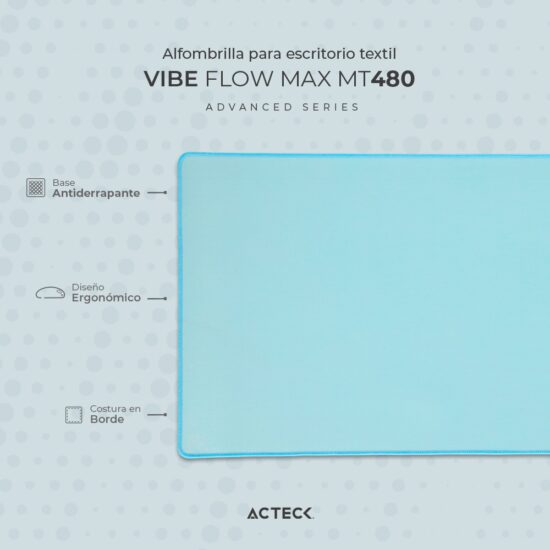 ACCACT4540 1 Mouse Pad Xl Vibe Flow Max Plus Mt480 Advanced Series -