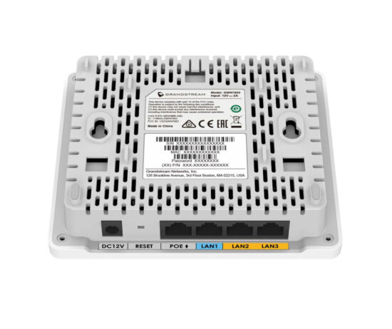 ACPGDM050 1 Access Point Grandstream Gwn7602 - 1.17 Gbps, 3, 3 Dbi, Omni