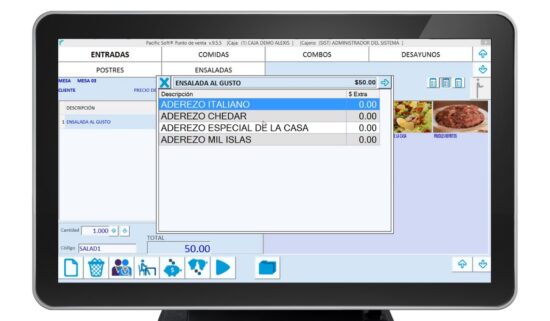 KITPSF010 1 Software De Punto De Venta Para Restaurantes. -