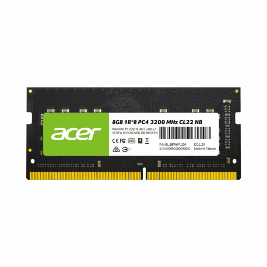 MEMACR680 1 scaled Memoria Acer Bl.9bwwa.206 - 8 Gb, Ddr4, 3200 Mhz