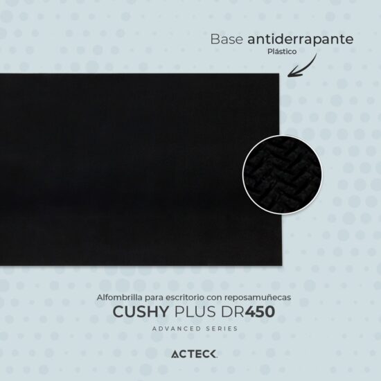 ACCACT4340 1 Mouse Pad Con Reposamuñecas Cushi Plus Dr450 Advanced Series -