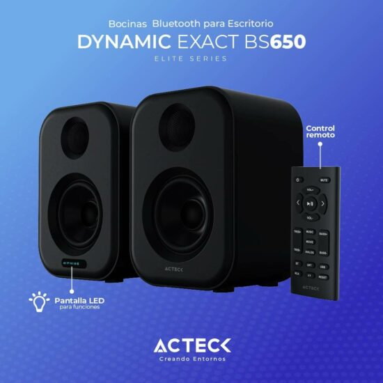 BOCACT380 1 Bocinas Bluetooth Dynamic Exact Bs650 Elite Series -