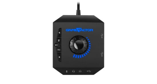 BOCVGO1120 1 Diadema Gamefactor Micrófono Removible Amplif Vorago Hsg601 - Pc/juegos, Negro, 3.5 Mm, 2 M