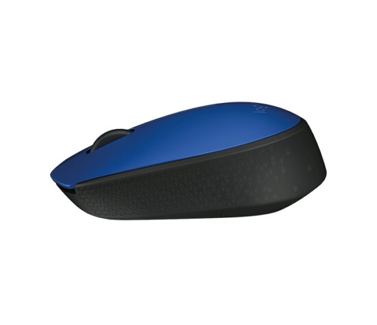 MOULOG1770 2 Mouse Logitech M170 - Negro Con Detalles En Azul, 3 Botones, Rf Inalámbrico