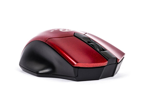 MOUNCB150 2 Mouse Naceb Technology - Rojo, 3 Botones, Óptico, 1200 Dpi
