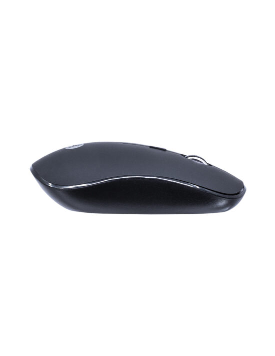 MOUTCH800 2 Mouse Inalambrico Techzone De 1200 Dpis - Alcance Hasta 15 Metros, 4 Botones, Texturizado Rubber, Color Negro, 1 Año De Garantía.