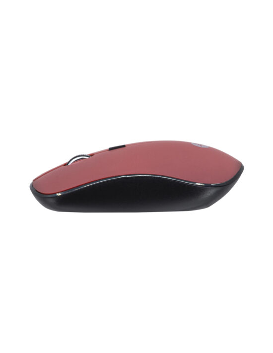 MOUTCH820 1 Mouse Inalambrico Techzone De 1200 Dpis - Alcance Hasta 15 Metros, 4 Botones, Texturizado Rubber, Color Rojo, 1 Año De Garantía.