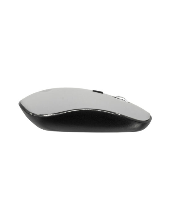MOUTCH830 2 Mouse Inalambrico Techzone De 1200 Dpis - Alcance Hasta 15 Metros, 4 Botones, Texturizado Rubber, Color Gris, 1 Año De Garantía.