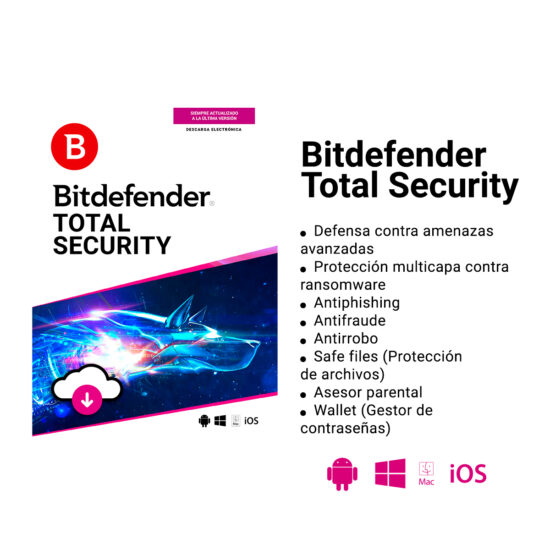 SOFBIT1400 2 Antivirus Bitdefender Tmbd-409 - 3 Licencias, 1 Año(s)