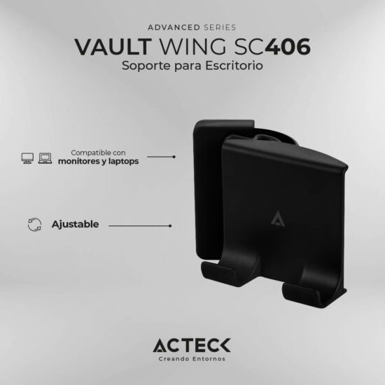 ACCACT4570 2 Soporte Para Celular Acteck Vault Wing Sc406 Advanced Series -