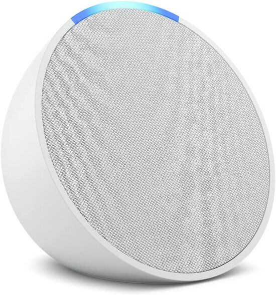 BOCAMZ110 2 Amazon Echo Pop Con Asistente Virtual Alexa Glacier White -