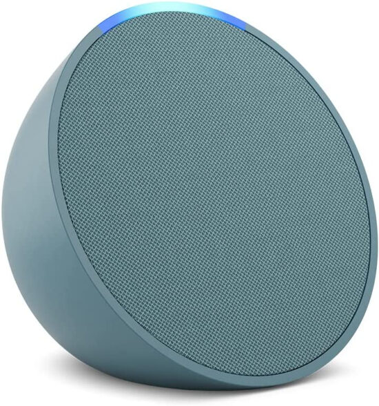 BOCAMZ140 2 Amazon Echo Pop Con Asistente Virtual Alexa Midnight Teal -