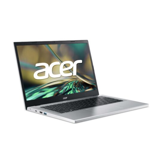COMACR9420 1 Laptop Acer Aspire 3 Ryzen 3 7320; Pantalla 14 Fhd; 8 Gb Ram; 256 Gb Pcie Nvme Ssd; Windows 11 Home; 1 AÑo De Seguro Contra Robo; Plata -