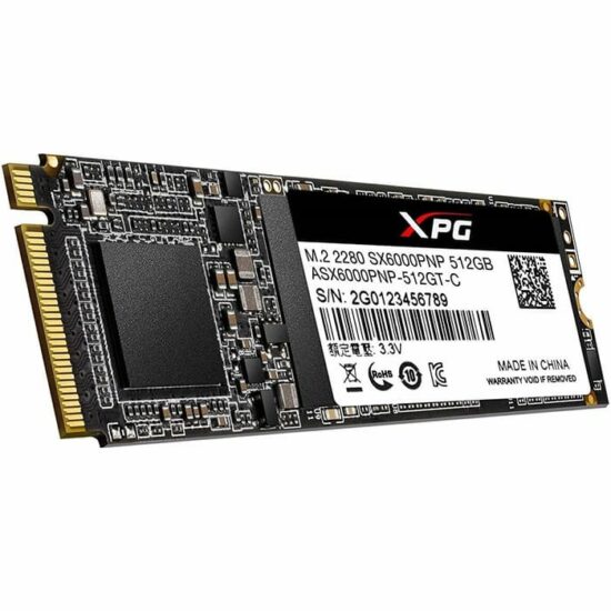 4713218469335 X UNIDAD SSD M.2 XPG SX6000P 2280 PCIe 512GB (ASX6000PNP-512GT-C)
