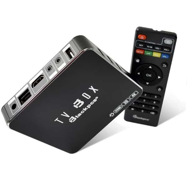 TV Box Convertidor Smart TV 4K con Android 10, RAM 2GB, Alm. 16GB, Wifi,  HDMI, Color Negro, STYLOS STVTBX5B