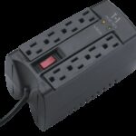 Regulador  Electronico Vica, 750va/400w, 8 Contac Nema 5-15r (4 /4)(t1)