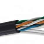 Condumex  Cable Utp Cat5e Exterior R.de Gel4 Par Negro 305m(664464)