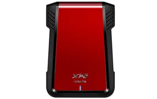 ACCDAT1410 Gabinete Externo ADATA EX500 - USB 3.2 Gen1 (compatible con las versiones anteriores USB 2.0), 2.5 pulgadas, Rojo