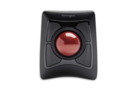 ACCKNS1730 Trackball Inalámbrico Kensington K72359ww - Negro Con Detalles En Rojo, Bluetooth
