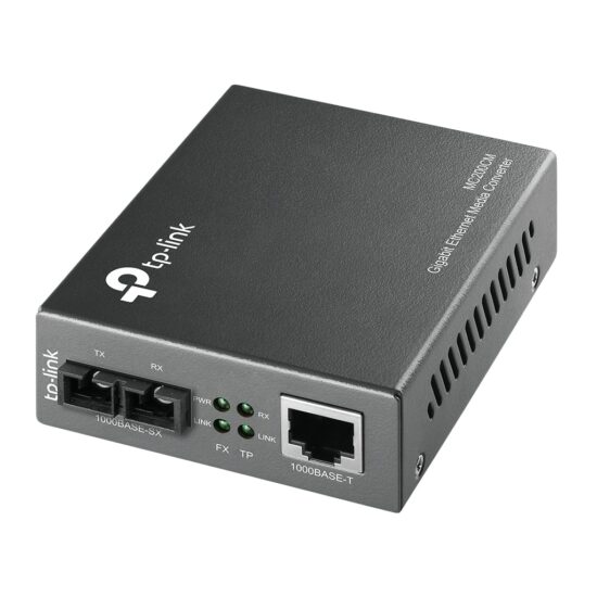 ACCTPL100 Convertidor Multimedia Multi-modo Gigabit Tp-link Mc200cm Para Ampliar La Distancia De Fibra -