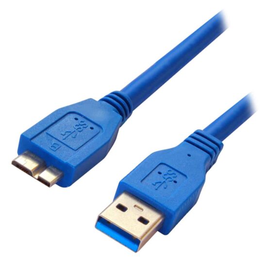 CABRBT1670 Cable Usb Brobotix 364105 - Usb, Micro-usb B, Macho/macho, Azul