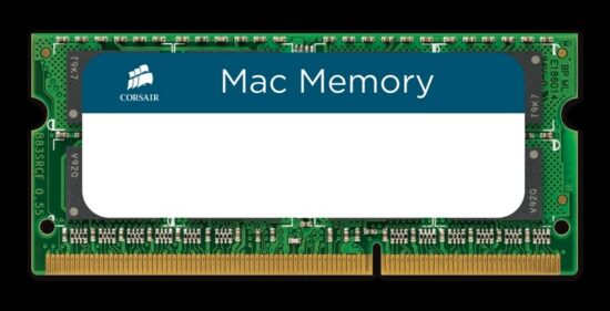 CMSA4GX3M1A1066C7 MEMORIA SODIMM DDR3 CORSAIR 4GB 1066Mhz MAC (CMSA4GX3M1A1066C7)