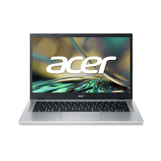 COMACR9480 Laptop Acer Aspire 3 Ryzen 5 7520u; Pantalla 14 Fhd; 8 Gb Ram; 256 Gb Pcie Nvme Ssd; Windows 11 Home; 1 Año De Garantía + 1 Año Contra Robo; Plata -