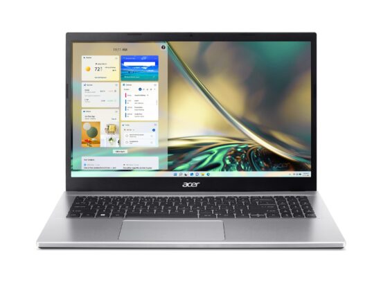 COMACR9500 Laptop Acer Aspire 3 Core I7-1255u; Pantalla 15.6 Fhd; 8 Gb Ram; 512 Gb; Win 11 Home; 1 Año De Garantía + 1 Año Contra Robo; Plata -