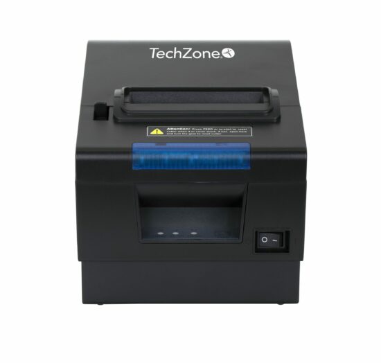 IMPTCH060 scaled Impresora Termica Techzone Tzbe202 De 80mm - Vel De 300mm/s, 203 Dpi´s, Usb-serial-rj45-rj11, Cortador Automatico, 1 Año De Garantía