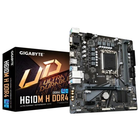 MBDGIG4730 Motherboard GIGABYTE H610M H DDR4 - 64 GB, Intel, LGA1700, Micro ATX