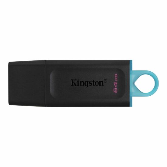 MEMKGN2190 Memoria USB de 64GB Kingston DTX/64GB (Black + Teal) -