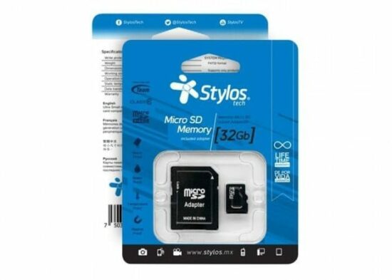 MEMSTY030 Memoria Micro Sd 32gb C/a Stylos. Stms321b -