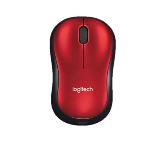 MOULOG1450 Mouse Logitech M185 - Rojo, 3 Botones, Rf Inalámbrico, Óptico, 1000 Dpi