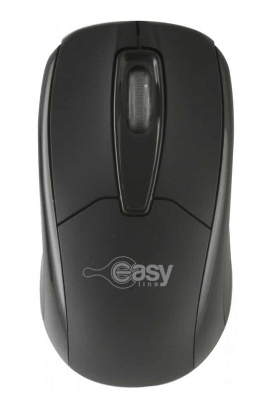 MOUMST1150 Mouse Easy Line Easy Line - Negro, Usb, 1000 Dpi