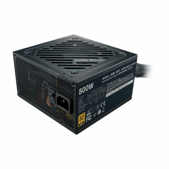 MPW 8001 ACAAG U2 <ul> <li>Potencia nominal: 800 W</li> <li>Certificación 80 PLUS: 80 PLUS Gold</li> <li>Diámetro de ventilador: 120 mm</li> <li>Factor de forma: ATX</li> <li>Alimentador de energía: 24-pin ATX</li> <li>Número de conectores SATA: 6</li> <li>Tipo de cableado: No modular</li> </ul>
