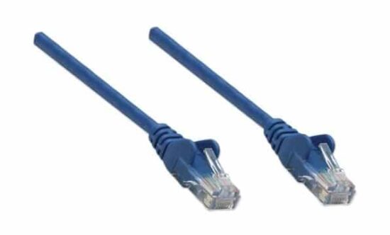 RCKACC1280 342599 Cable De Red - Cat6, Utp Rj45 Macho / Rj45 Macho, 2.0 M, Color Azul, Contactos Con Baño De Oro Para Una Mejor Conexión.