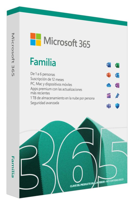SOFMSC1820 Microsoft 365 Family Licencia 6gq-01953 -