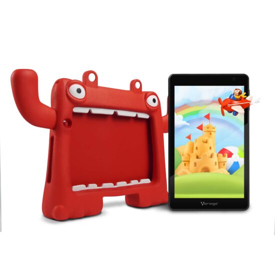 TLCVGO770 Tablet Vorago Pad-8-kids 8 Pulgadas Android 13 Quadcore 4gb 64gb Ips 2mp 5mp Wifi Bt Gms Funda Roja -