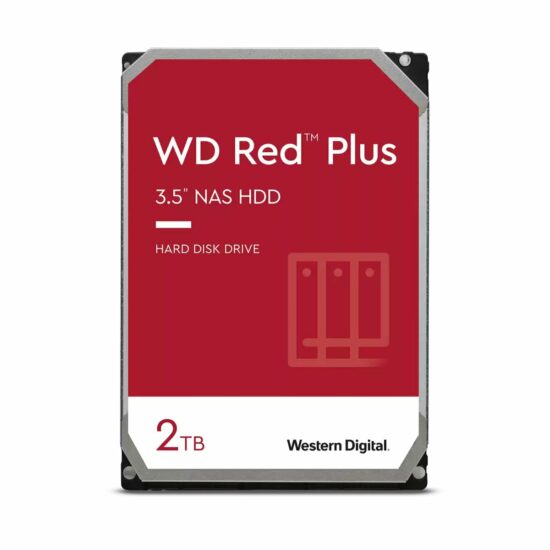 WD20EFPX Disco Duro Interno Wd Red Plus 2tb 5400rpm Sata3 64mb Wd20efpx